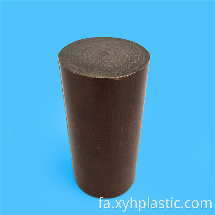 میله لمینت فنولیک پنبه Cotton Phenolic Laminated Rod